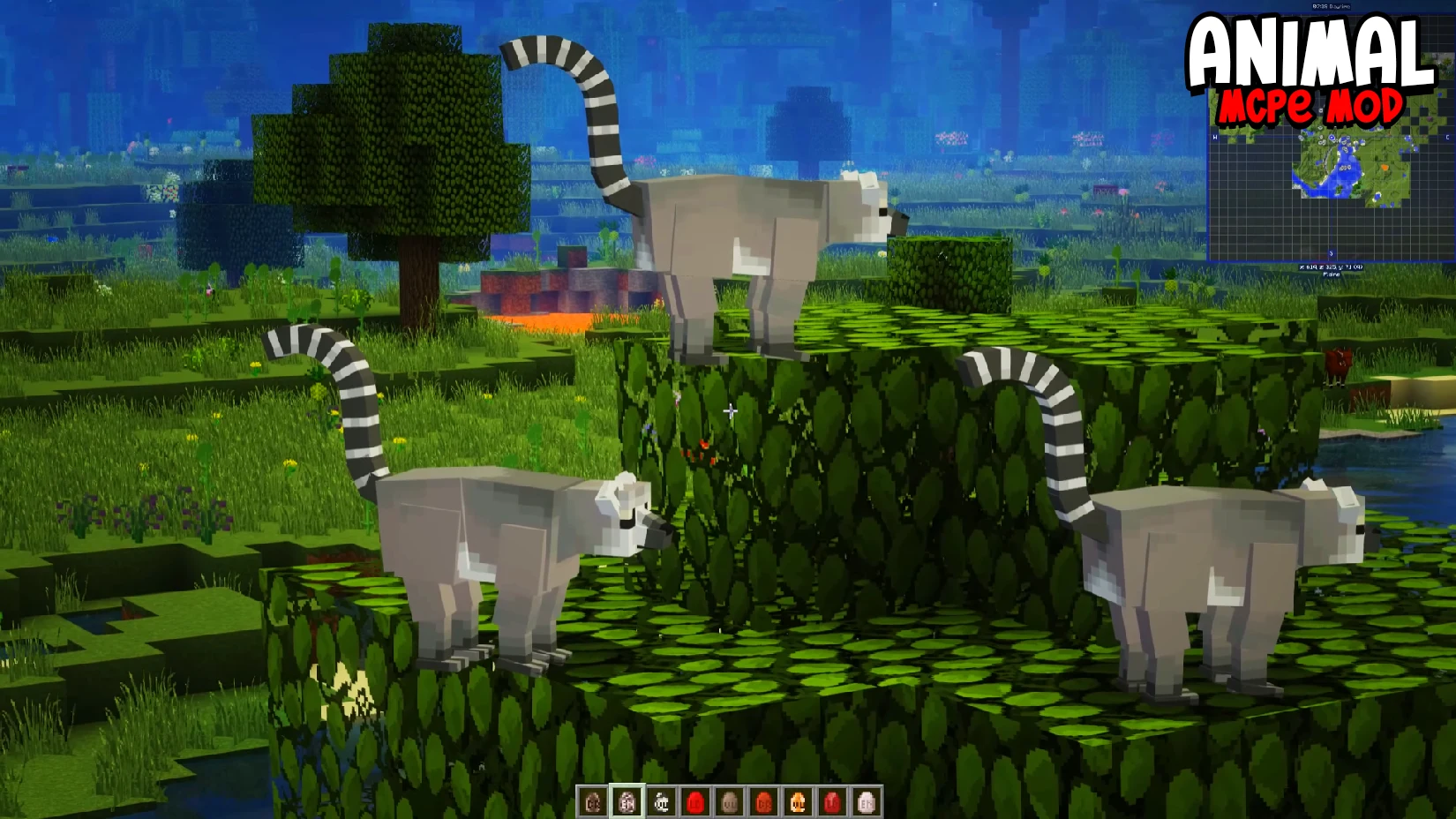 Wild Animal Zoo Mod Minecraft screenshot