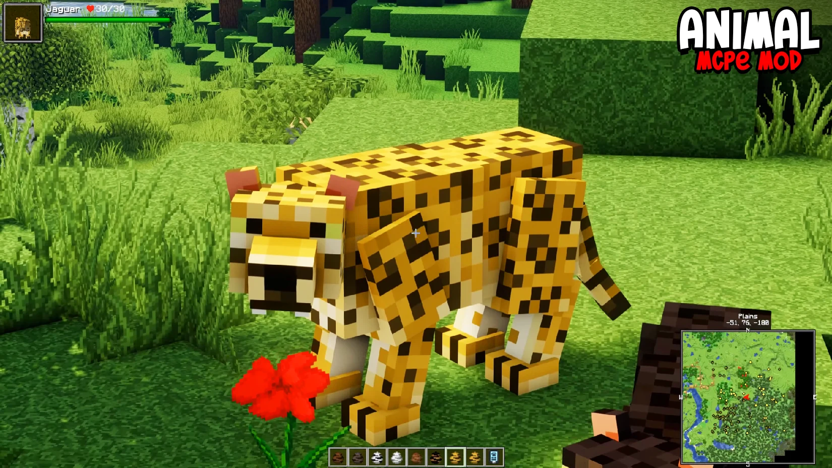 Wild Animal Zoo Mod Minecraft screenshot